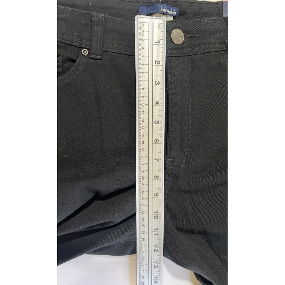 Vintage New Basic Editions K-Mart Dark Denim Stretch Mom‎ Jeans Sz 18 S NWT - Picture 7 of 7